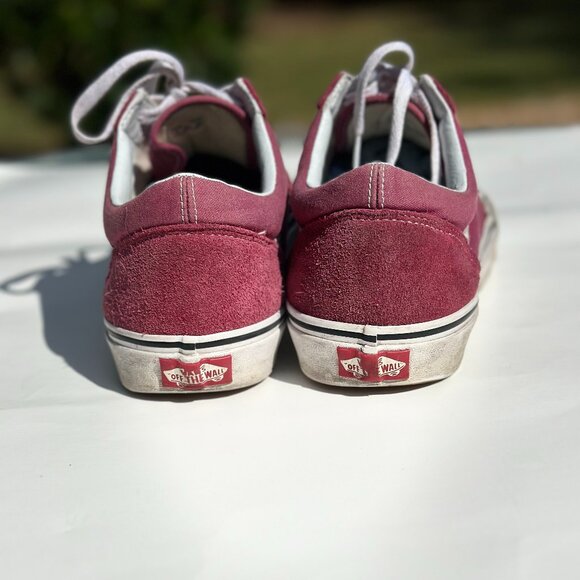Size 10.5 - VANS Old Skool Port Royale Burgundy - Picture 3 of 8